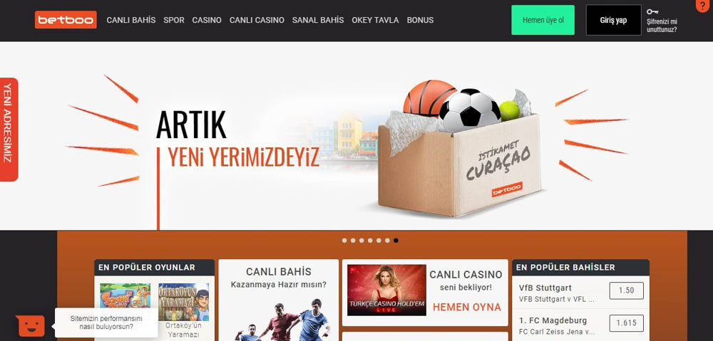 Betboo Canlı Bahis turk