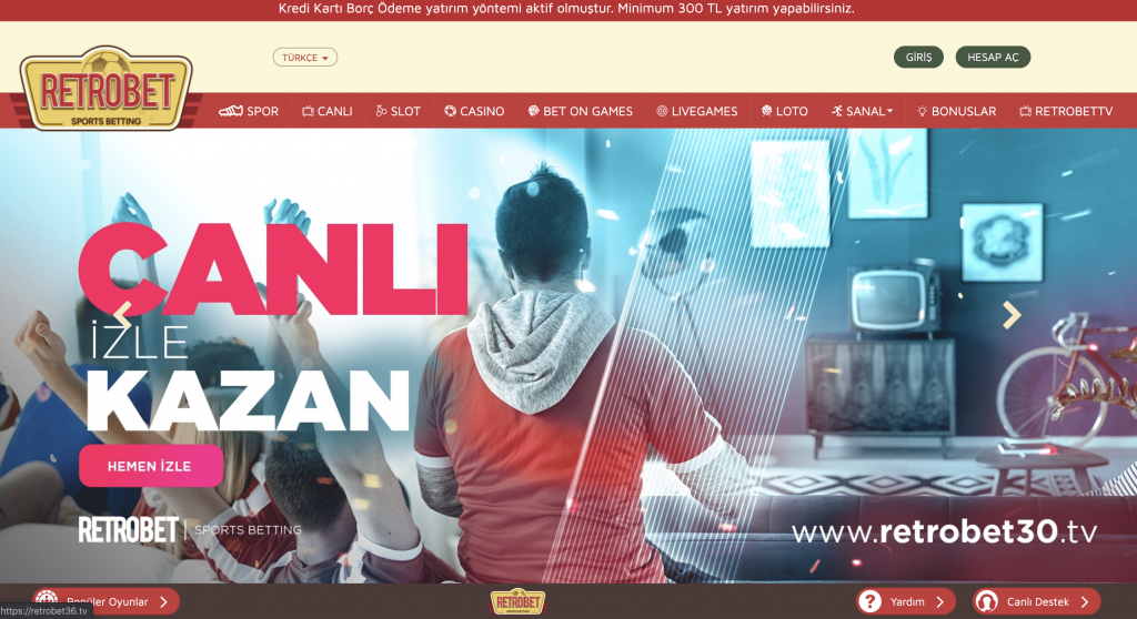 Retrobet TV turk