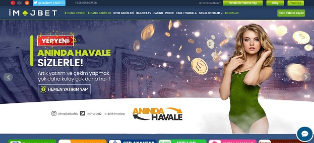 Imajbet Canlı Bahis turk