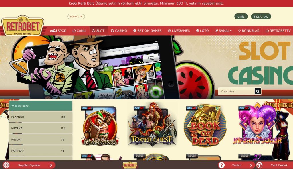 Retrobet Giriş turk