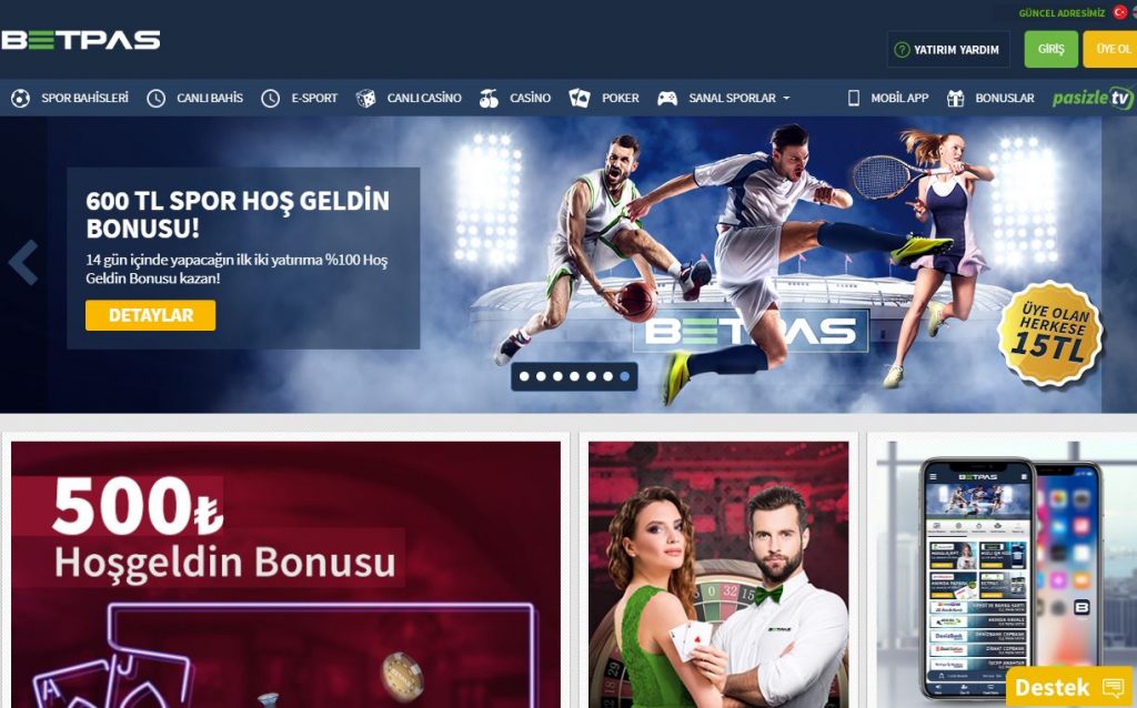 Betpas Canli bahis turk