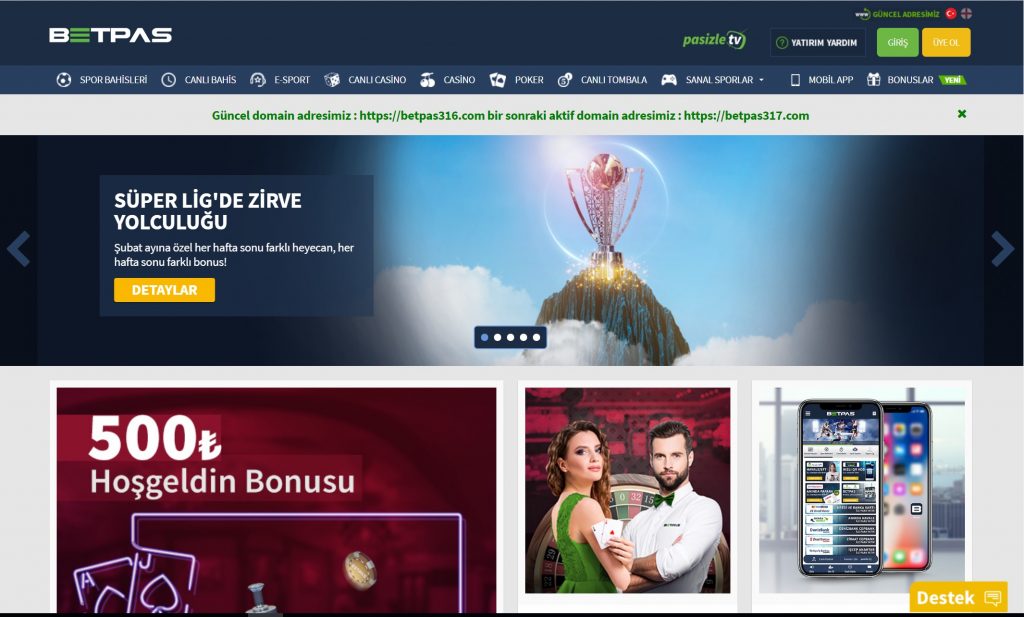 Betpas Casino turkiye