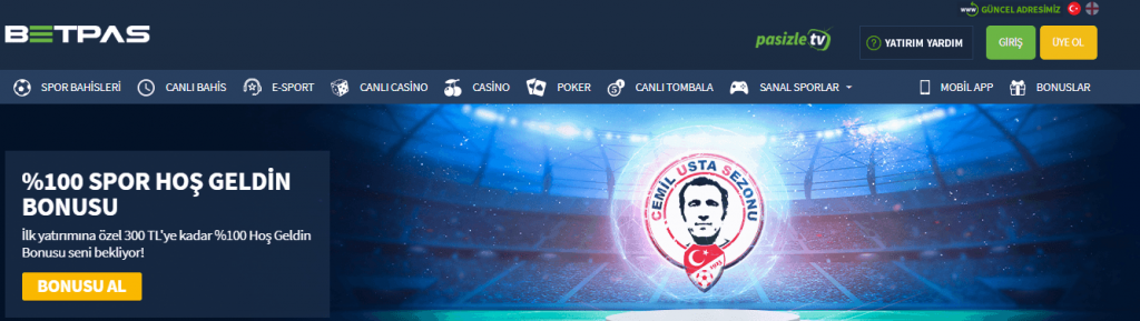 Betpas Güncel adresi