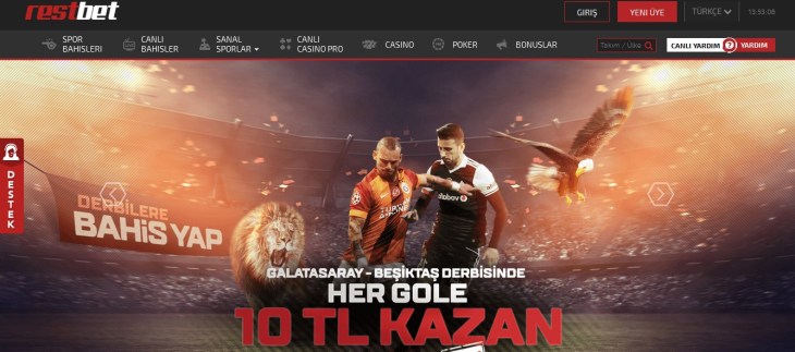 Restbet Casino turk