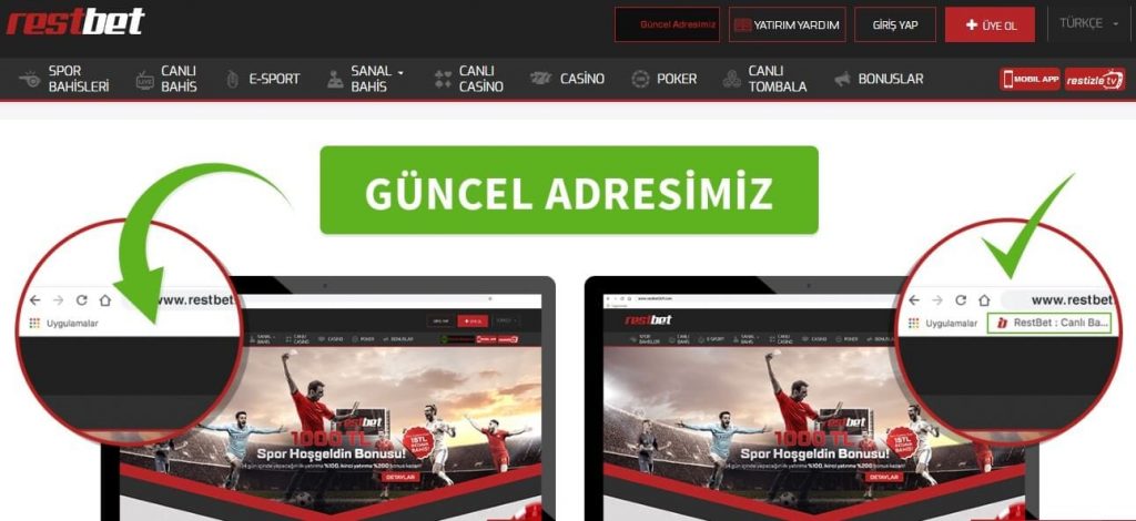 Restbet Indir turkiye