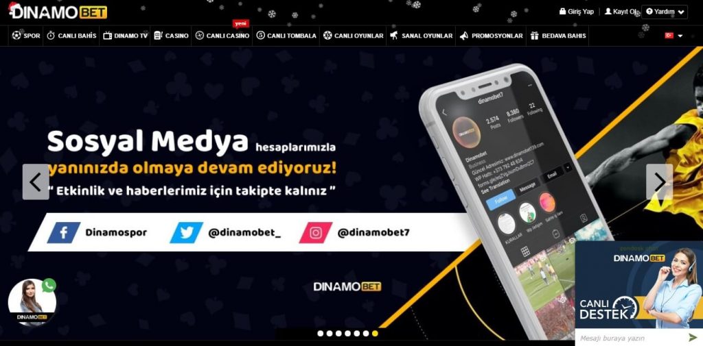 DINAMOBET TV