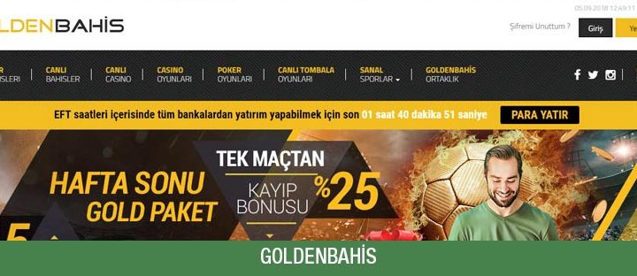 GoldenBahis Giriş