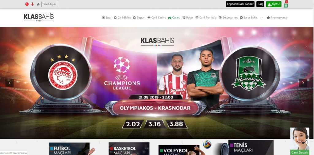 KlasBahis Giriş