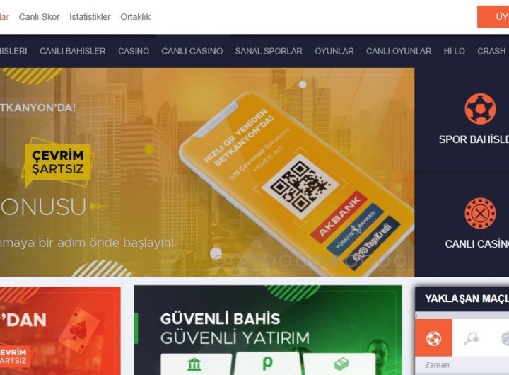 Betkanyon Guncel Adresi