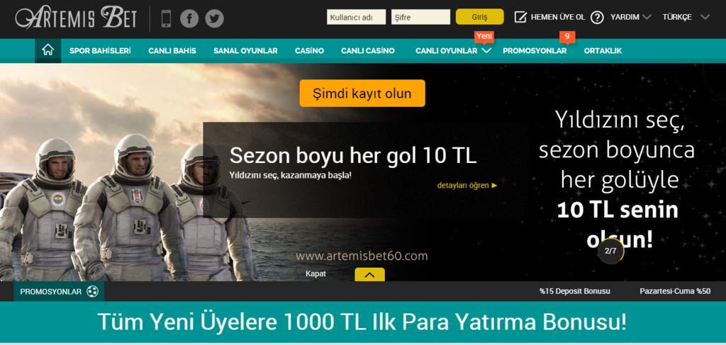 Artemisbet TV