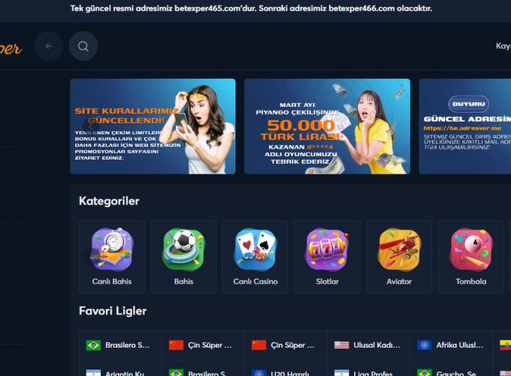 Betexper Yeni Adresi