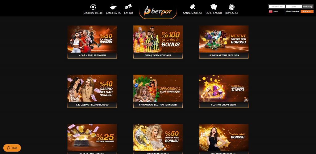 Betpot Giriş