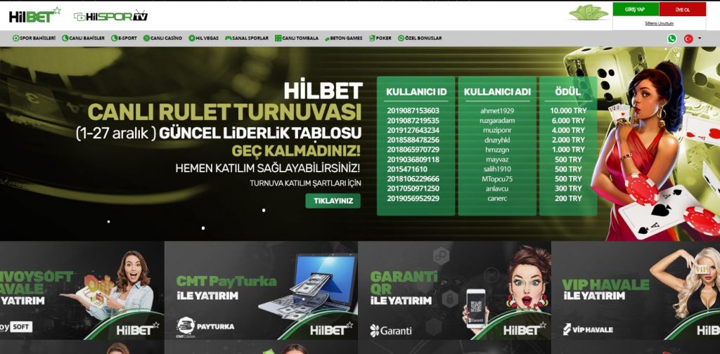 Hilbet Giriş