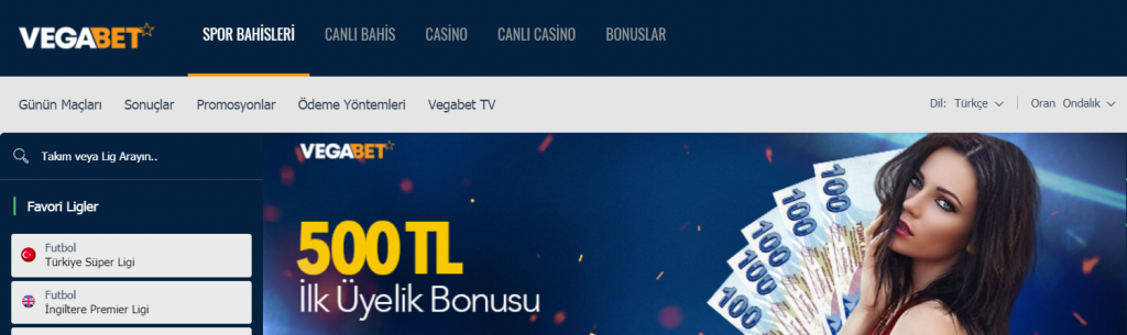 Vegabet Giriş