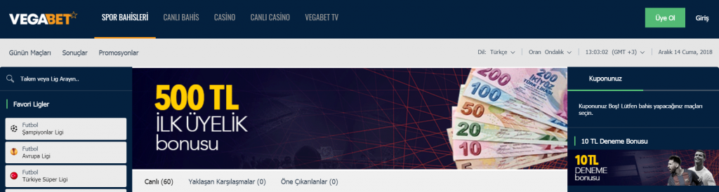 Vegabet Bahis
