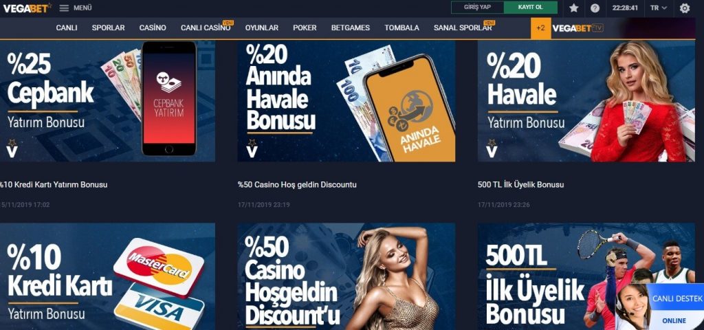 Vegabet Guncel Adresi