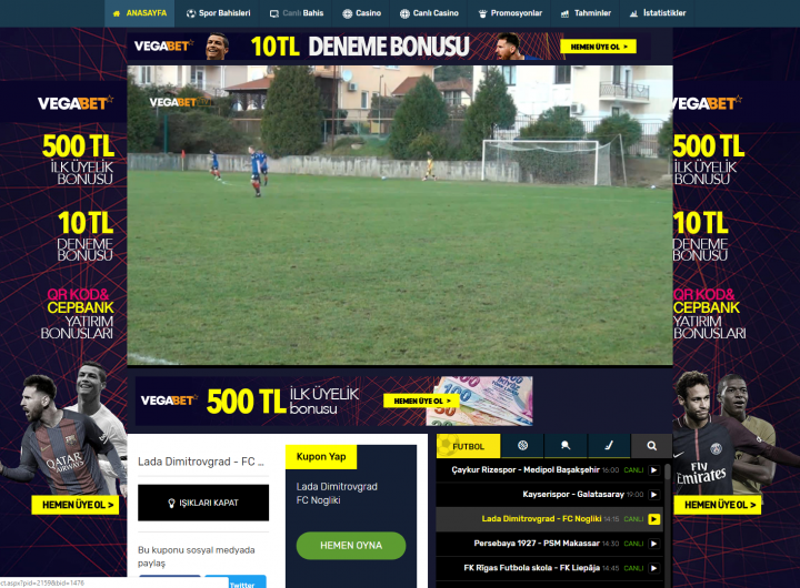 Vegabet TV