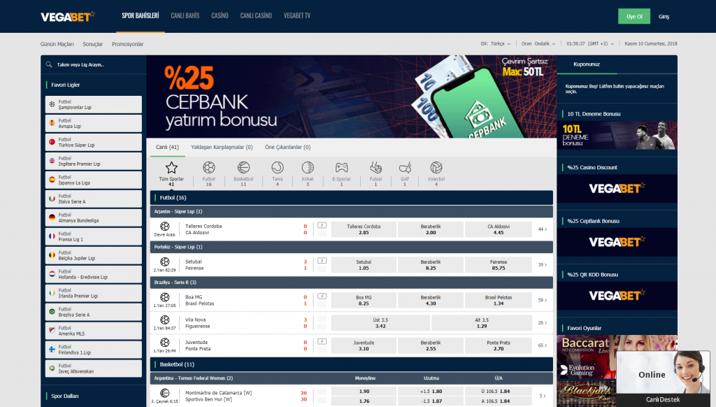 Vegabet TV