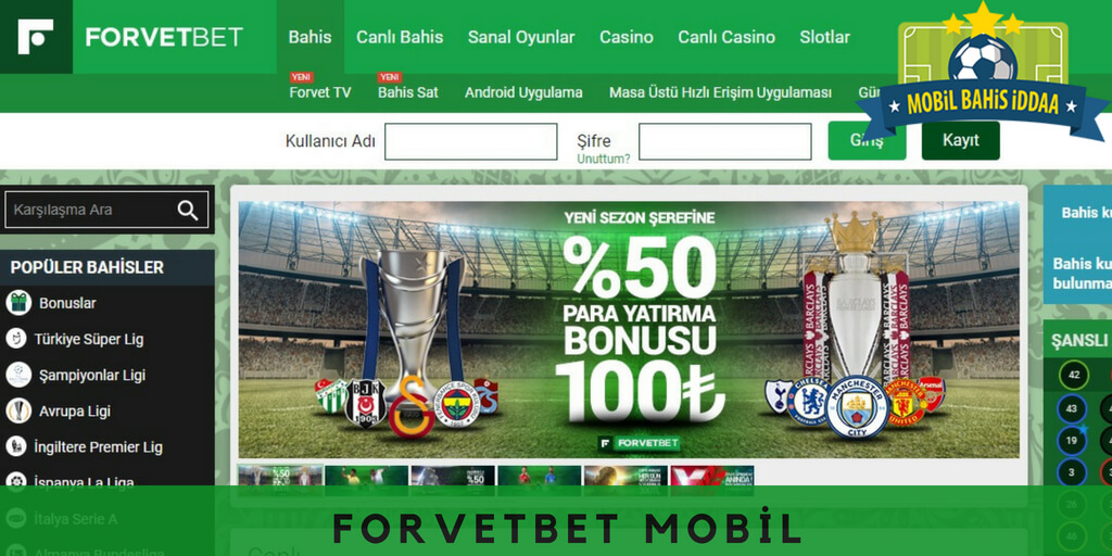 Forvetbet Yeni Adresi