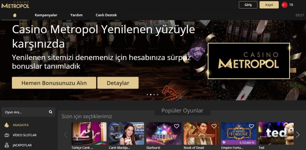 Casinometropol Canli Bahis