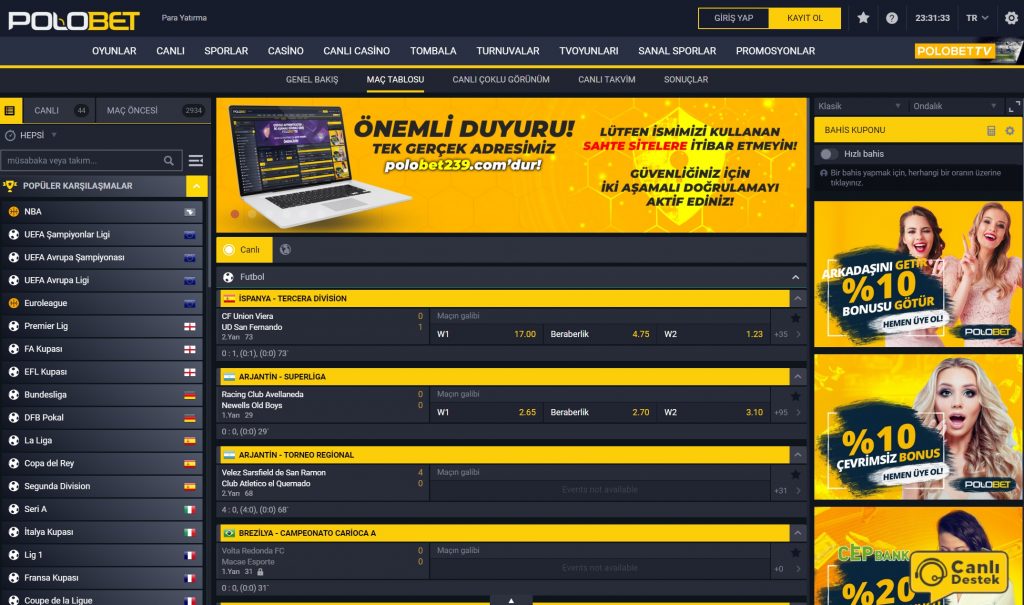 Polobet Yeni Adresi
